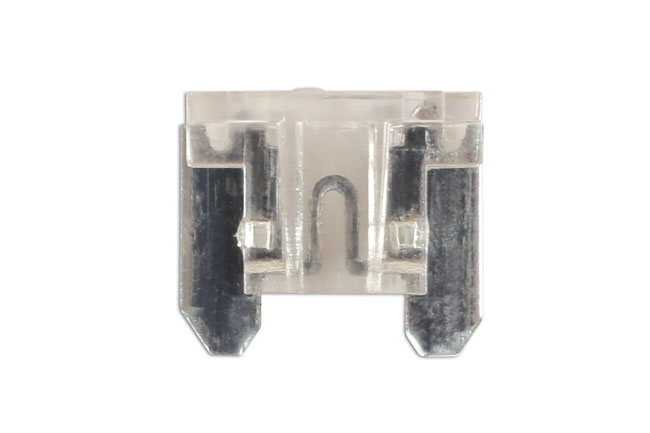 30443 Low Profile Mini Blade Fuses 25A, Clear 25pc