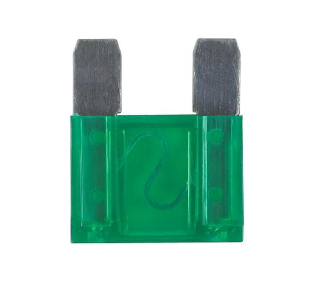 30446 Maxi Blade Fuses 30A, Green 10pc