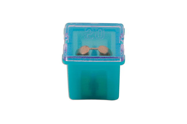 Laser Tools 30482 J-Type Cartridge Low Profile Fuses 20A, Blue 10pc