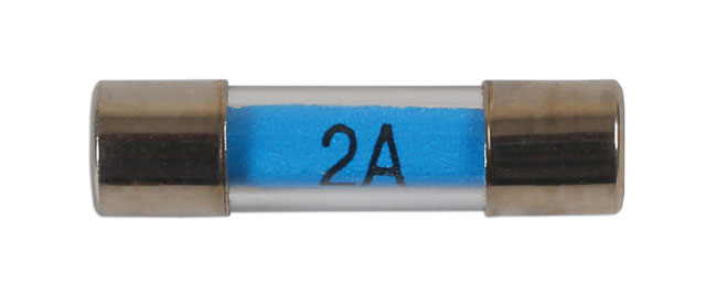 30503 Mini Glass Radio Fuses 2A, 100pc