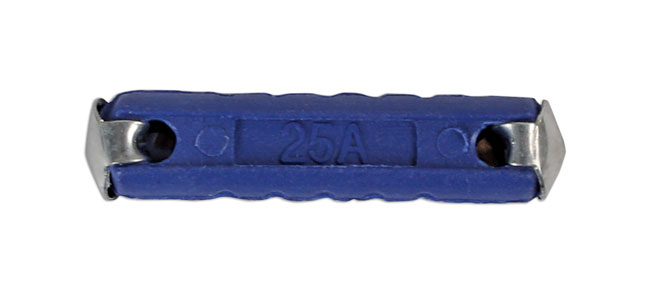 30509 Continental Auto Fuses 25A, Blue 100pc