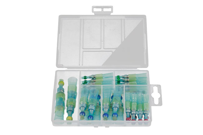 30685 Assorted Closed End Solder Type Cable End Sleeve 36pc