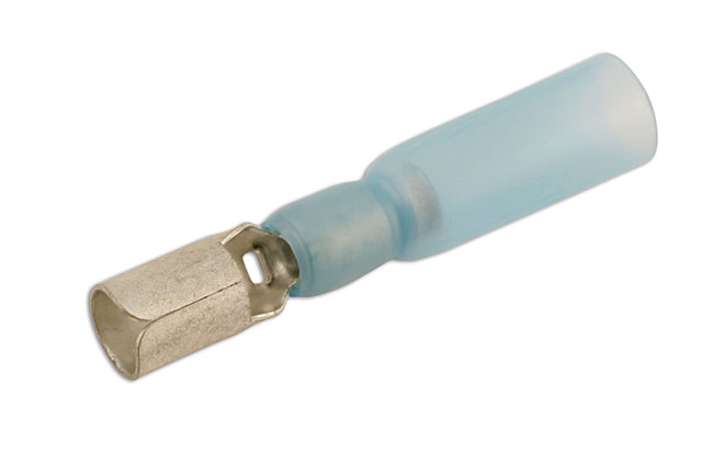 Laser Tools 30701 Blue Heat Shrink Female Bullet Terminal 25pc
