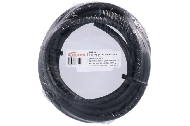 30714 SAE J30 R9 Fuel Hose 4.8mm ID 5m