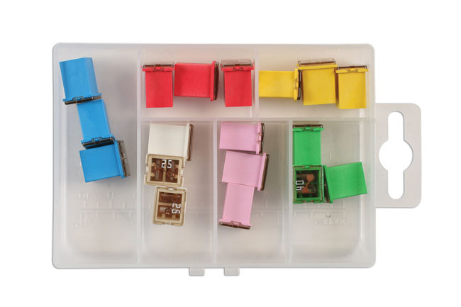 30721 Assorted Low Profile J-Type Fuses 18pc