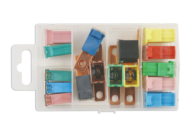 30725 Assorted J-Type & PAL Fuses 16pc