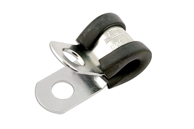 Laser Tools 30769 Connect Rubber-Lined P Clip 6mm 50pc