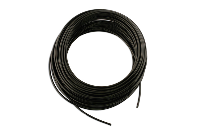 Laser Tools 30898 Semi Rigid Black Nylon Tubing 6.0mm OD 30m