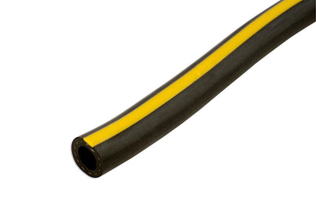 30900 Rubber Black & Yellow Air Hose 6.3mm x 15m