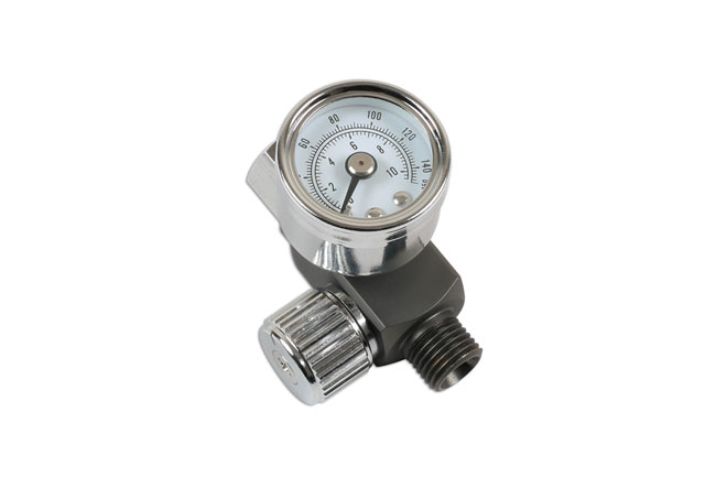 Laser Tools 30970 Needle Air Regulator 1/4" for Spray Guns