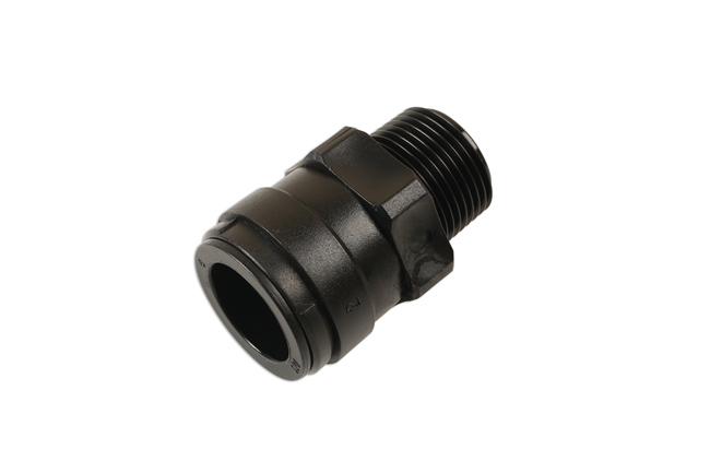 31006 Push-Fit Male Connector 22mm Tube OD to 3/4" BSPT 5pc