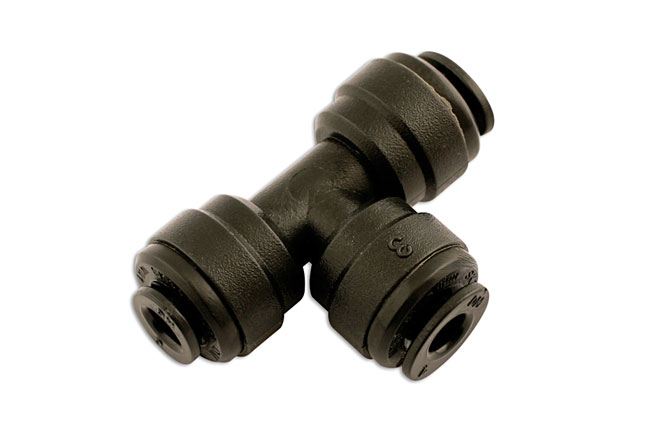 Laser Tools 31034 Push-Fit Tee Union 4mm 10pc
