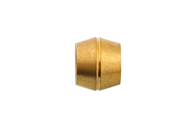 31150 Brass Olive Barrel 10mm 100pc