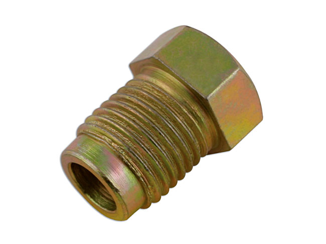 Laser Tools 31184 Short Male Brake Nut 10 x 1mm 50pc