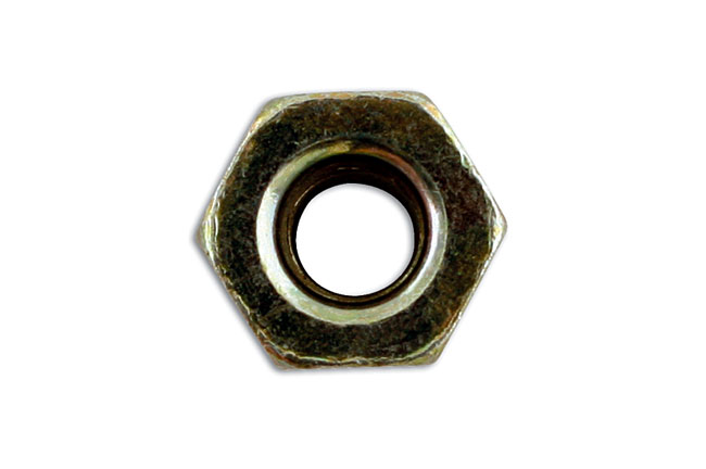Laser Tools 31186 Full Thread Male Brake Nut 10 x 1mm 50pc