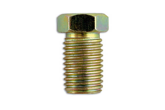 31193 Full Thread Male Brake Nut 10 x 1.25mm 50pc