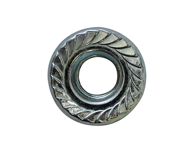 Laser Tools 31367 Serrated Flange Nuts M6 100pc