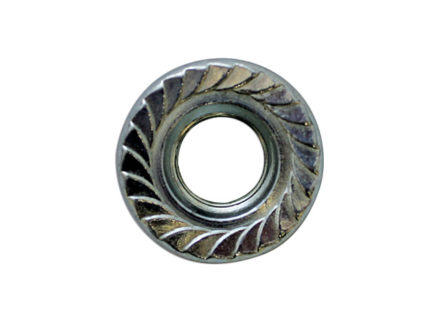 Laser Tools 31369 Serrated Flange Nuts M10 100pc
