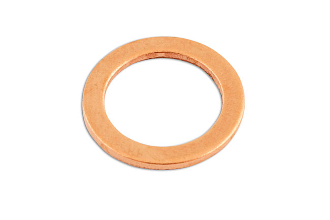 31830 Copper Sealing Washer M10 x 14 x 1.0mm 100pc