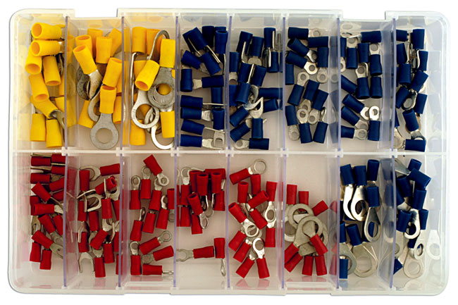 31854 Assorted Ring & Fork Terminals Box - 200pc