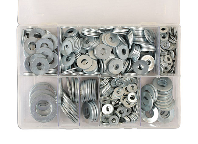 31863 Assorted Form C Flat Washers Box 800pc