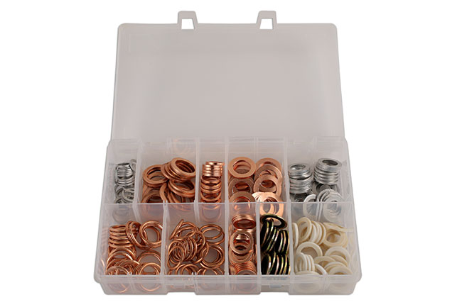Laser Tools 31869 Assorted Sump Plug Washers Box 250pc