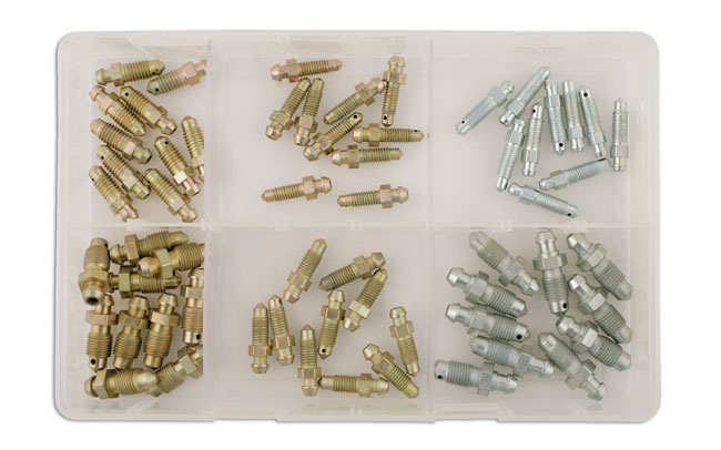 31882 Assorted Brake Bleed Screws Box 60pc