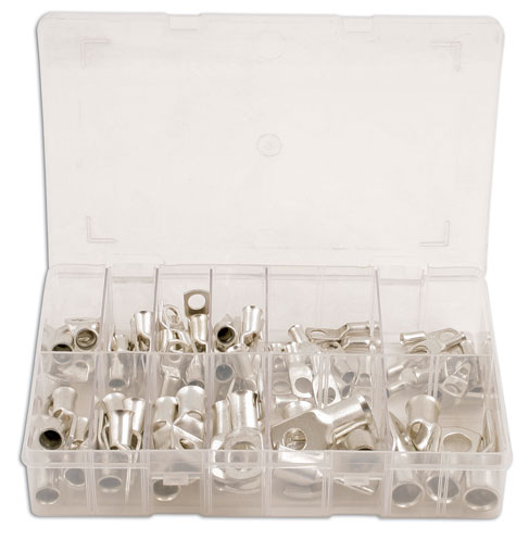 Laser Tools 31884 Copper Tube Terminals Assortment 80pc