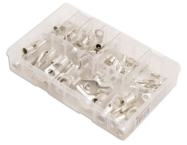 Laser Tools 31884 Copper Tube Terminals Assortment 80pc
