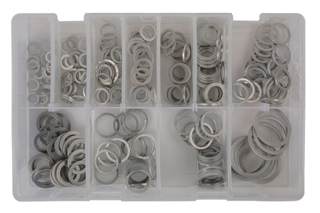 31896 Assorted Aluminium Washers Box 260pc