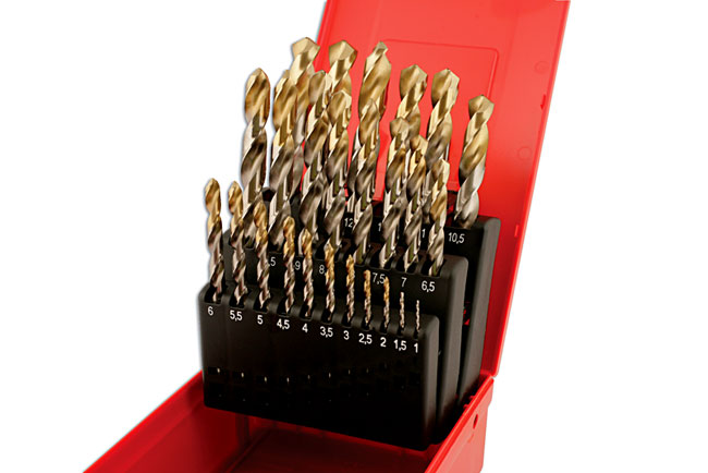 Connect 32021 Dormer A002 Tin Coated Metric Drill Set 204 25