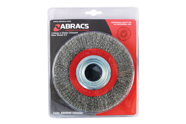 32135 Abracs Bench Grinder Brush 150mm x 20mm 1pc