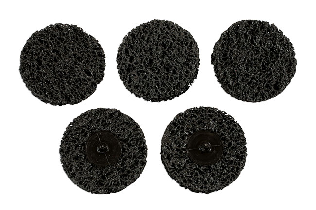 Laser Tools 32141 Abracs Quick Lock Poly Discs 75mm x 13mm 5pc