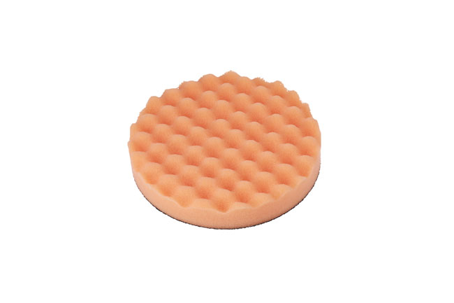 32274 Polishing Corrugated Velcro Orange Pad 1pc