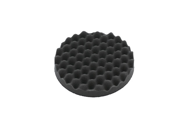 32275 Finishing Corrugated Velcro Black Pad 1pc