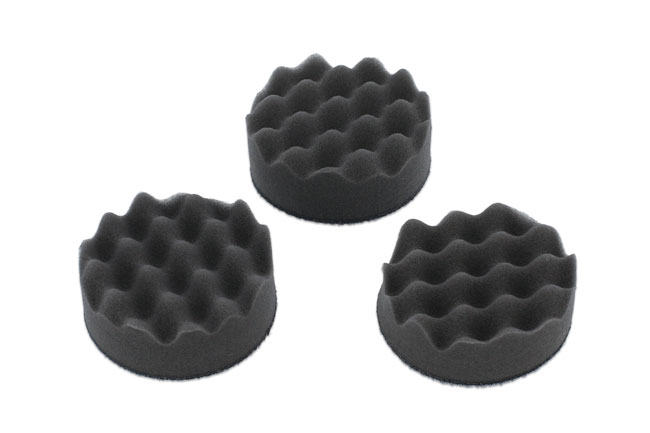 9 In Black Foam Finishing Polishing Pad