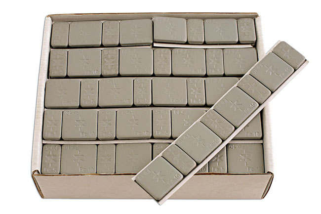 Laser Tools 32850 Steel Adhesive Wheel Weights 60g 50pc