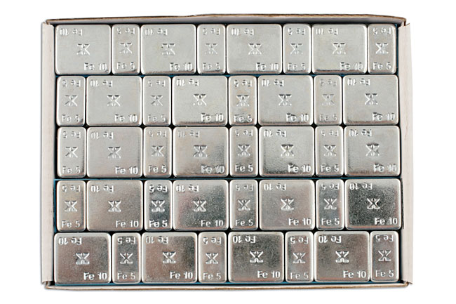 Laser Tools 32851 Steel Adhesive Wheel Weights 60gm 50pc