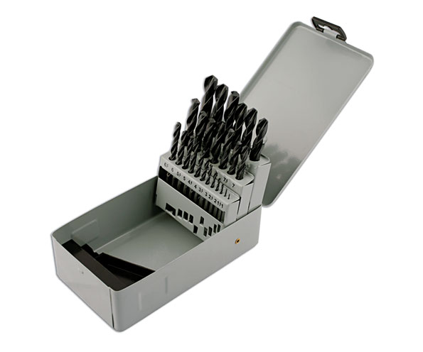 Laser Tools 32994 HSS Drill Bit Set 1mm - 13mm 25pc