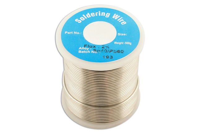 34946 Solder Wire 22 SWG/0.8mm 0.5kg Reel 1pc