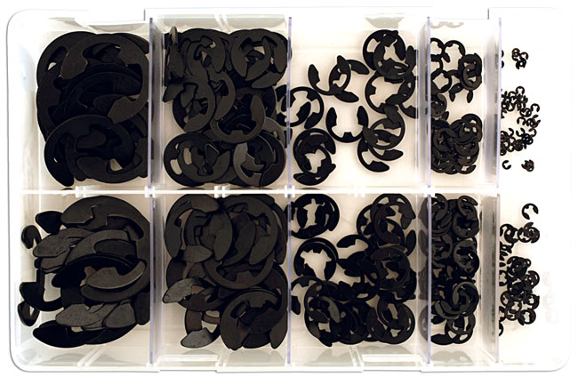 35007 Assorted Metric E Clips Box 800pc