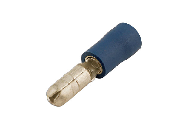 Laser Tools 35176 Blue Male Bullet 4.0mm 100pc