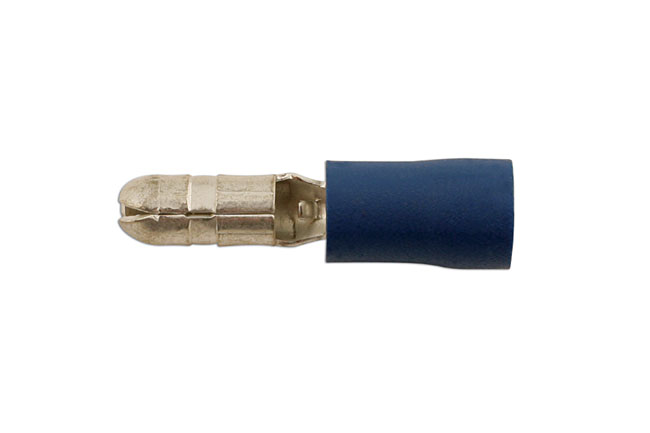 Laser Tools 35176 Blue Male Bullet 4.0mm 100pc