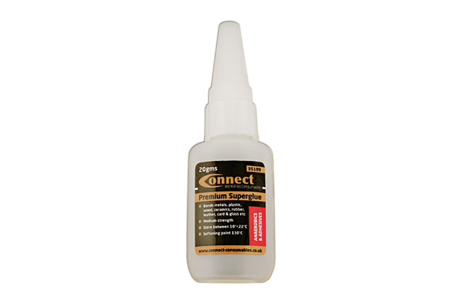 Laser Tools 35199 Premium Superglue, Clear 20g 1pc