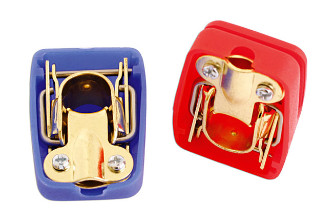 Laser Tools 35218 Quick Release Battery Clamps 12V 2pc