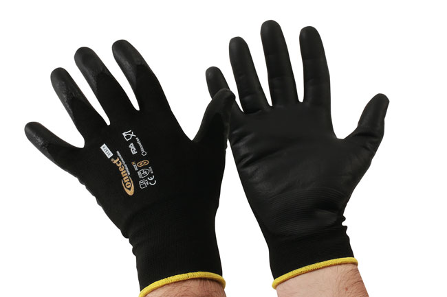 35374 Mechanics Cut Resistant Gloves - Medium 3 Pairs