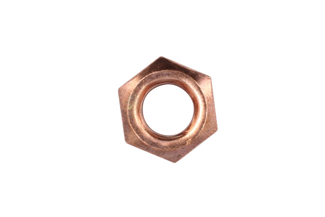 35413 Copper Flashed Nut M10 x 1.5 x 14mm Hex 10pc