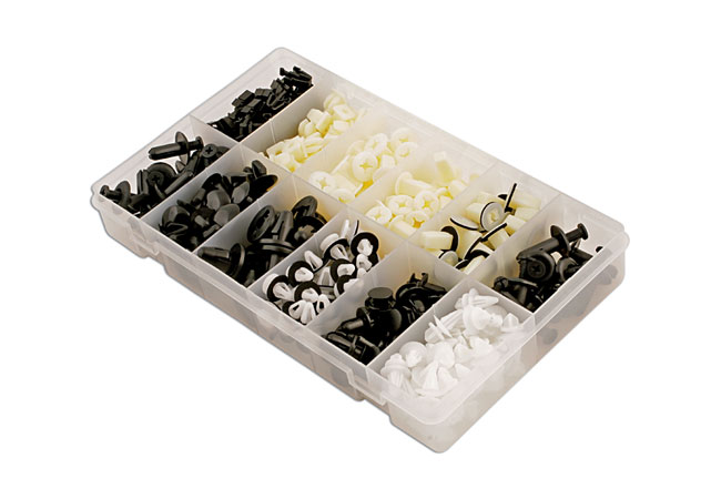 Laser Tools 36023 Mitsubishi Assorted Trim Clips 370pc