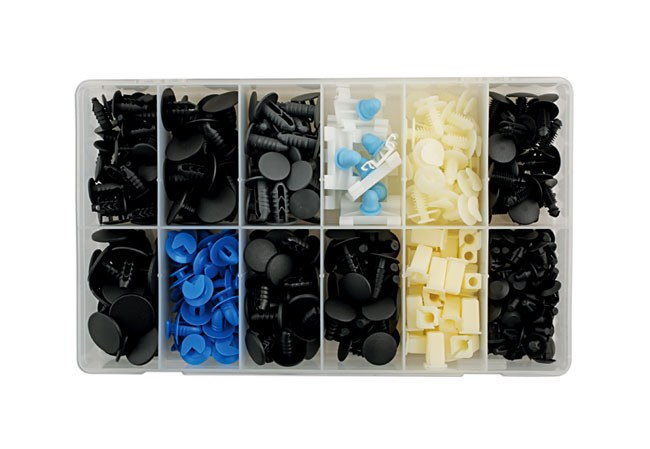 36039 Fiat Assorted Trim Clips 308pc