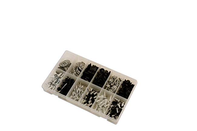 Laser Tools 36040 Assorted Bodyshop Metal Fasteners 400pc